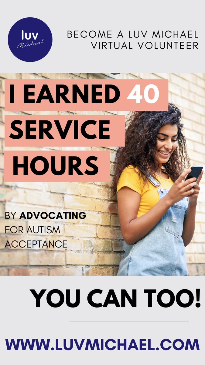 eli_zabethz's tweet photo. Do you want to help individuals with autism? @LUVMichaelCo they are able to learn and be in a accepting and working environment that cares for their well-being. It impacts their present lives and futures. Comment below your thoughts. To learn more review the information below! https://t.co/87AQA17pAR
