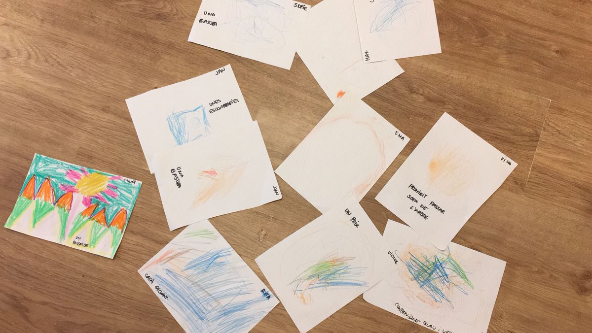 NouPatufet's tweet image. I dijous de la #SetmanaDeLaSalut2021 és el dia de la #sostenibilitat. A Pe escoltem el conte de la granota de tres ulls, fem una conversa molt interessant de com hem de cuidar i respectar la natura i fem un dibuix de què podem fer per cuidar la natura.
#ProgramaSI #NouPatufet