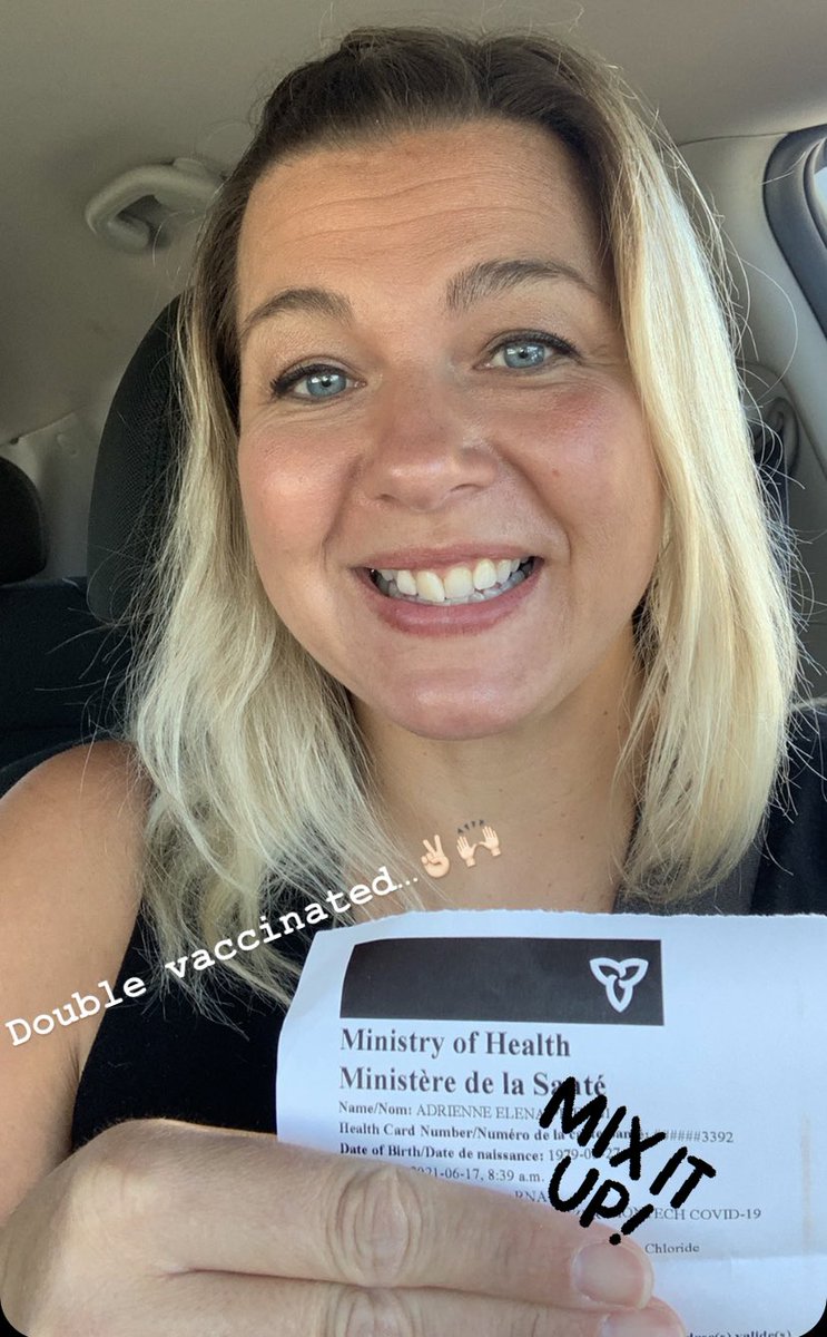 Officially double vaccinated!  Almost there #letsgetvaccinated