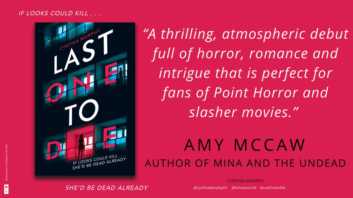 SCB_RightsUK's tweet photo. Dark, pacy, and brilliantly eerie, #LastOneToDie by @CynthiaMurphyYA is packed with whodunit storytelling that will grip you till the very end. Translation rights for this irresistible-creepy YA thriller have already sold in France and Poland! #SCBVirtualBCBF #BCBF21 π https://t.co/NunlQVeLms