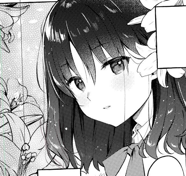 これは背景に花を咲かせて登場するタイプの美少女 