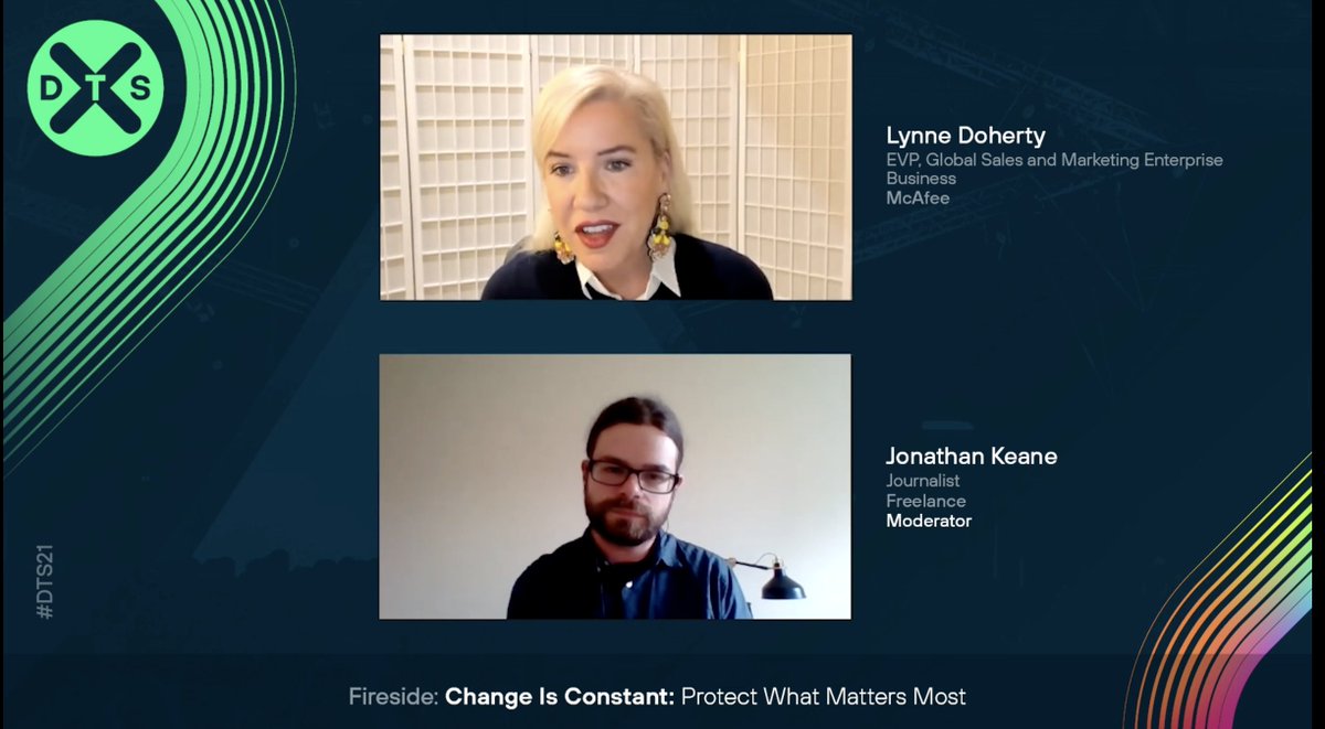 Loved speaking at <a href="/DubTechSummit/">Dublin Tech Summit</a> today about all things #cybersecurity! From best practices, to what you can keep in mind as you work to protect your organization, to the growing threats that exist, ransomware and more! #DTS21