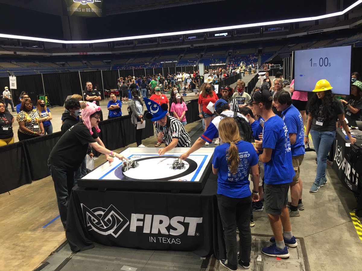 gregburnham7's tweet image. #FIRSTAccess playoffs at #TXCUP21 @Allen_ISD performing well. Thank you @FIRSTinTexas and @TXWorkforce @AllenHS_Eagles @Allen_CTE