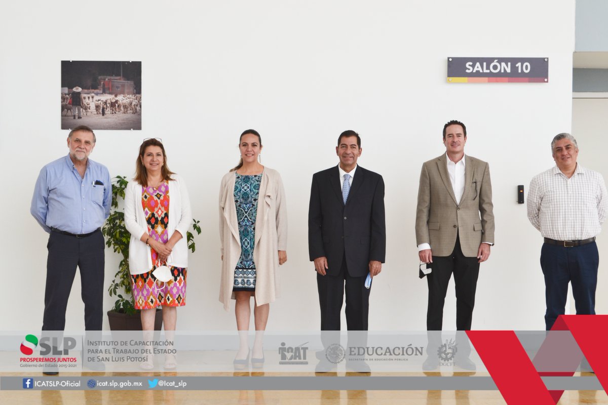 ICAT_SLP's tweet photo. El día de hoy se llevó a cabo la 1° Sesión Ordinaria de la Junta Directiva del 2021, en presencia del Secretario del Trabajo y Previsión Social, Lic. @Meme_Lozano , nuestro Director General, Lic. Raúl Olivares Morales, así como los miembros que integran la junta directiva. https://t.co/noCifeZkQN