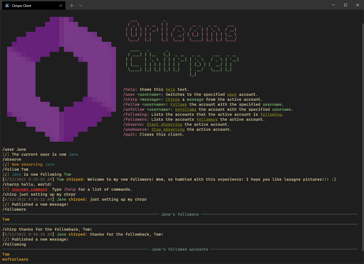 reubenbond's tweet image. Overhauled the sample projects for @msftorleans and gave them a top-level README: github.com/dotnet/orleans…