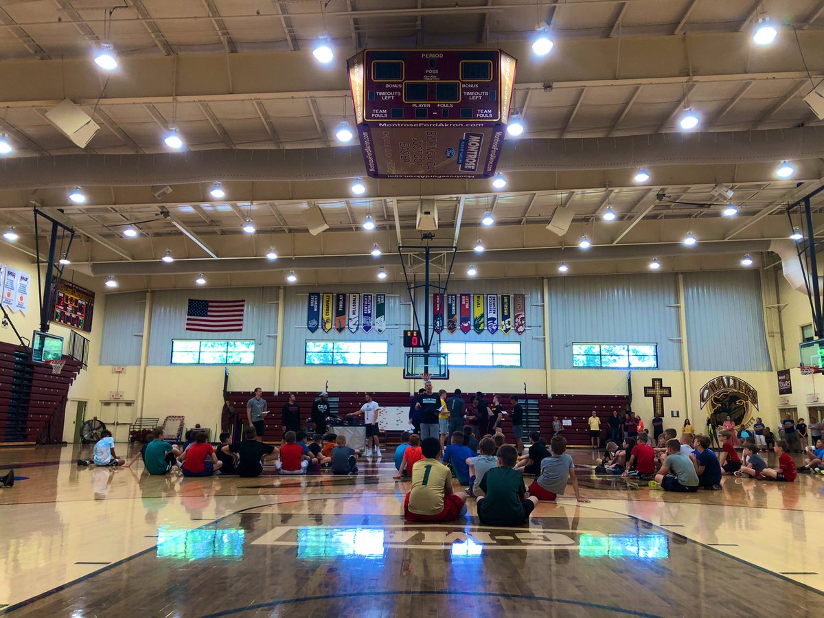 Just wrapped up a great week of skills camp at Walsh. There are still a few spots open for our Shooting Camp next week!