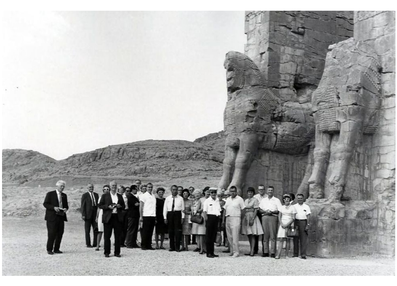 PoageLibrary's tweet photo. It is today only a ruin,” Poage writes, “but it does show clearly howadvanced these people were.” The accompanying pictures show Poage and his colleagues in front of Persian ruins and architecture. If you could go visit anywhere in the ancient world, where would you go? https://t.co/VG1Y9Pci5E