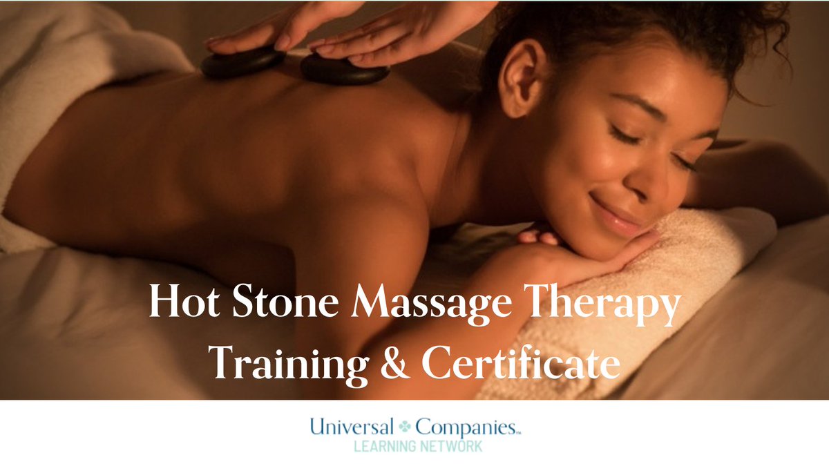 UCoLearning's tweet photo. Earn 5 CEUs with this guide to the various techniques of stone massage that provide therapeutic and revitalizing treatments.
https://t.co/GgNre4BZ3U
@Universalcos #UColearningnetwork #continuingeducation #massagetherapist #spabusiness https://t.co/XfYBY0cdxT