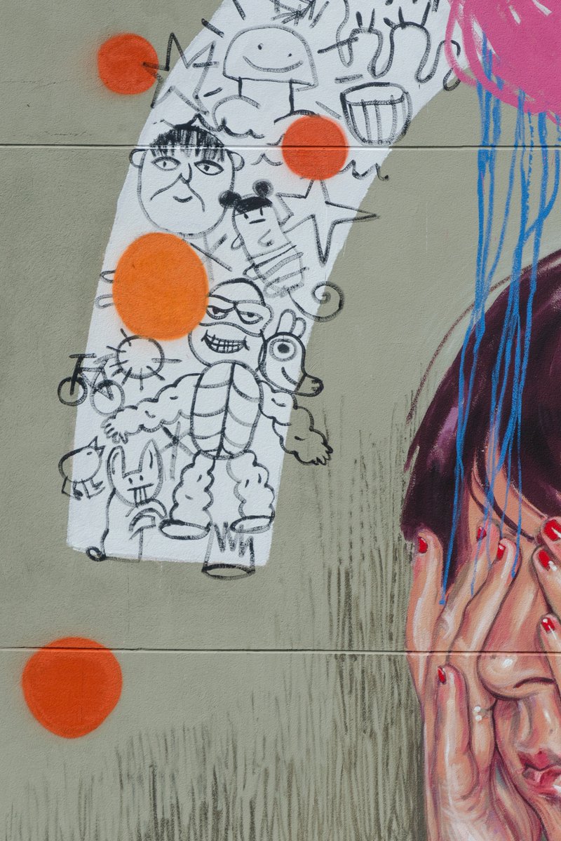 Rexenera_'s tweet photo. Más imágenes de "Mi escudo protector", el mural de Ana Langeheldt @Lahe178 en este @RexeneraF 2021. Calle Mandeo, Carballo - A Coruña. 
.
Pics @ALCrego_ 
.
#rexenera #wall #mural #muralismo #arteurbano #arteurbana #streetart #urbanart #carballo https://t.co/6RlcjLbY8U