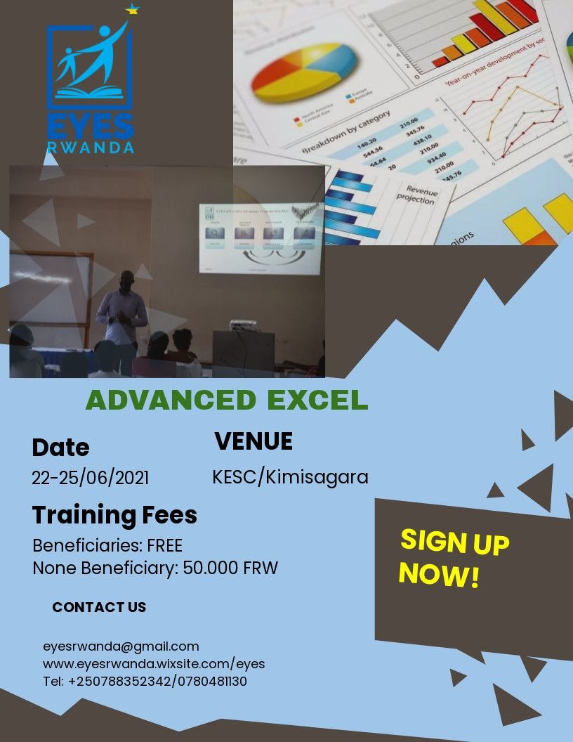 Abantu mwese mwifuza kwiga Excel iri advanced, twabibutse