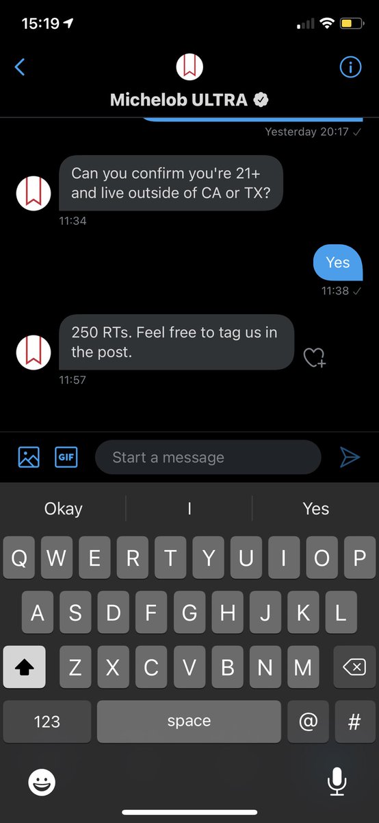 Help a brotha out <a href="/MichelobULTRA/">Michelob ULTRA</a>