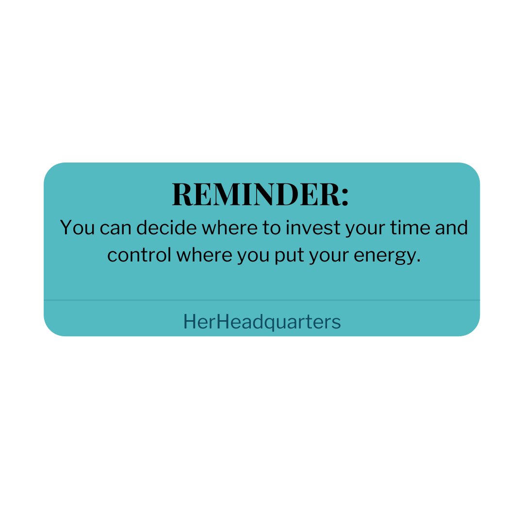 Your time and your energy are assets that should produce abundance for you and your business. Here's your reminder to use your resources and assets wisely.  Tag your favorite businesswomen who could use this reminder.