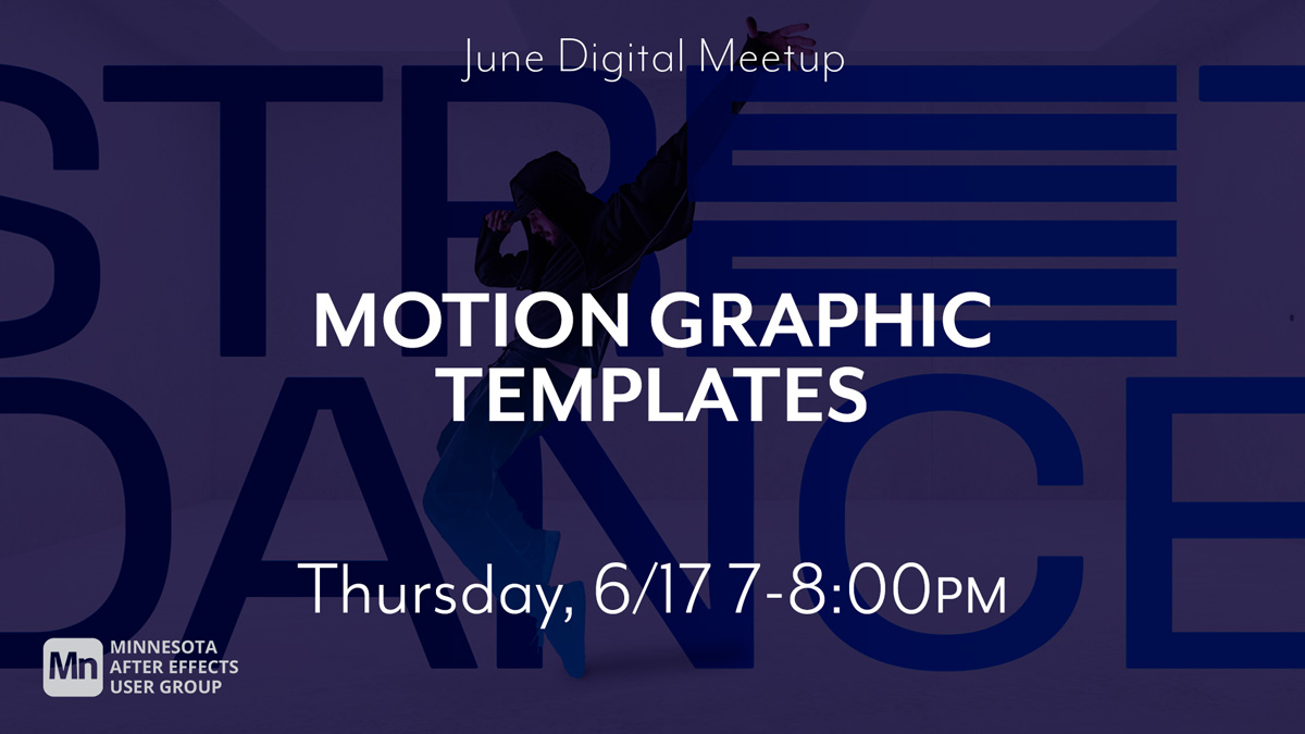 MNAEUG's tweet photo. 🔗 Link for tonight's MNAE: Motion Graphics Templates - https://t.co/rcPDJSrrsb https://t.co/U1TLmoB9BN