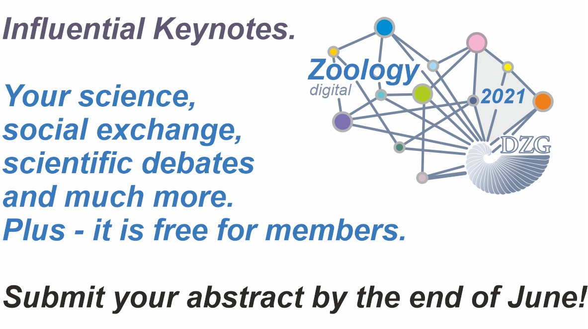Just noticed that it is our first anniversary on Twitter. Let's have a (digital) celebration. Register your abstract for the annual international meeting now! dzg-meeting.de/en/registratio…