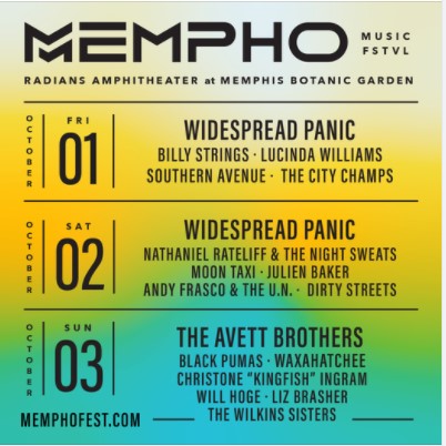 Single Day Tickets are Available...Which day is your Favorite <a href="/MemphoFest/">Mempho Music Festival</a>