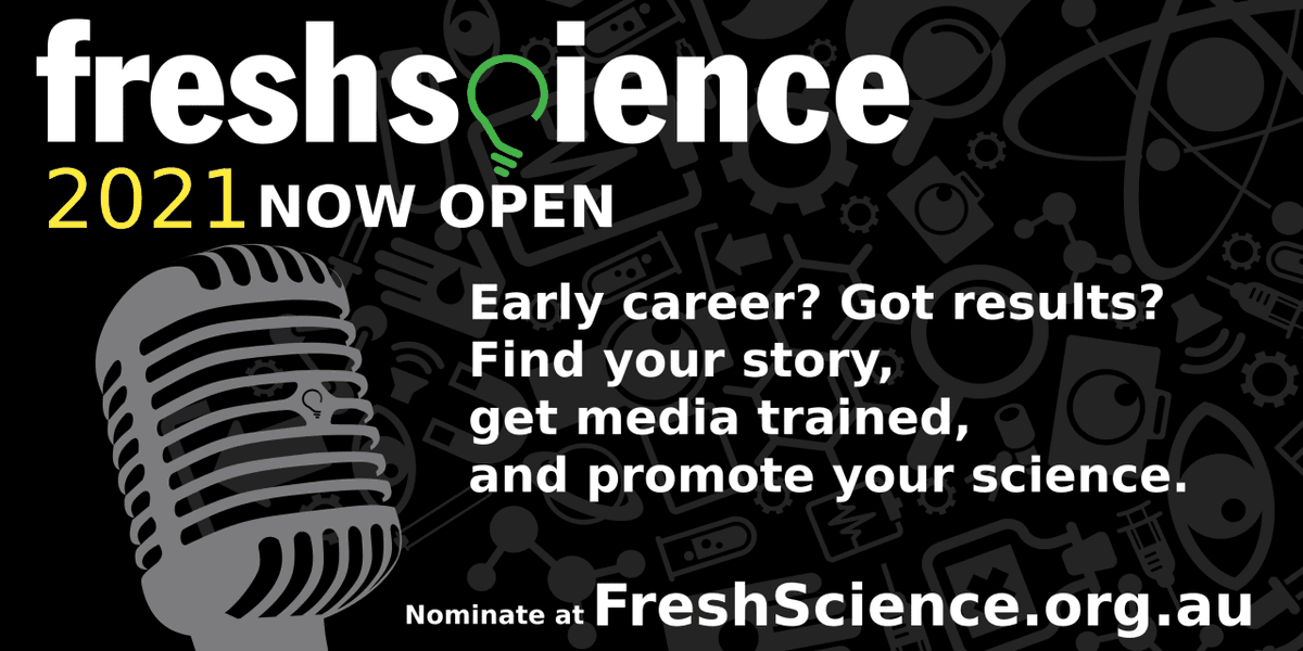 AAOCS's tweet photo. Any Early career researchers have a interesting story? Want it told? Apply to fresh science and understand how science and the media really works. I did this in my PhD and it was amazing, my story even got into German newspapers) #freshscience @FreshScience https://t.co/2933870LRV