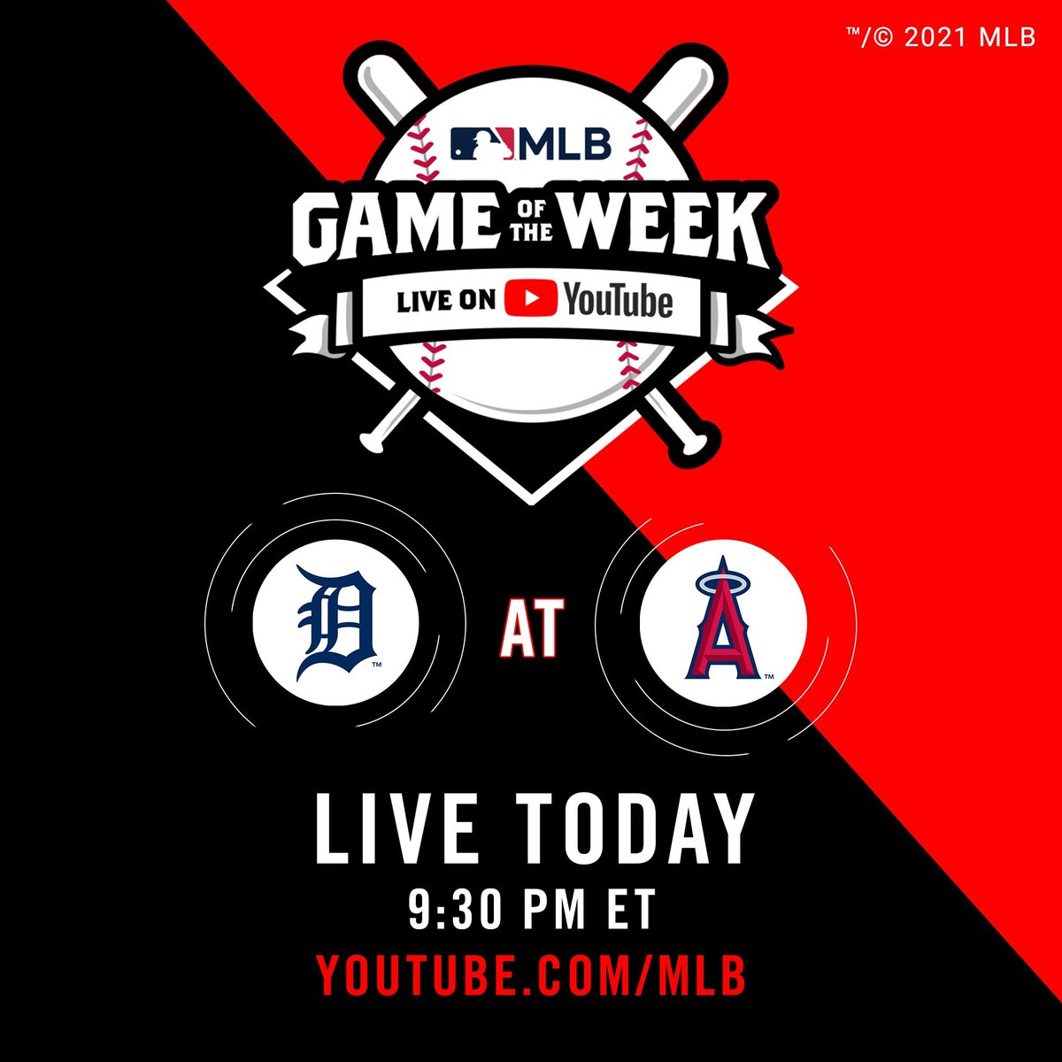 #Ad We’re joining the live chat for the MLB Game of the Week on @YouTube today for Tigers vs Angels along with other creators and industry experts! Follow along for our live commentary and insights at yt.be/TigersAtAngels