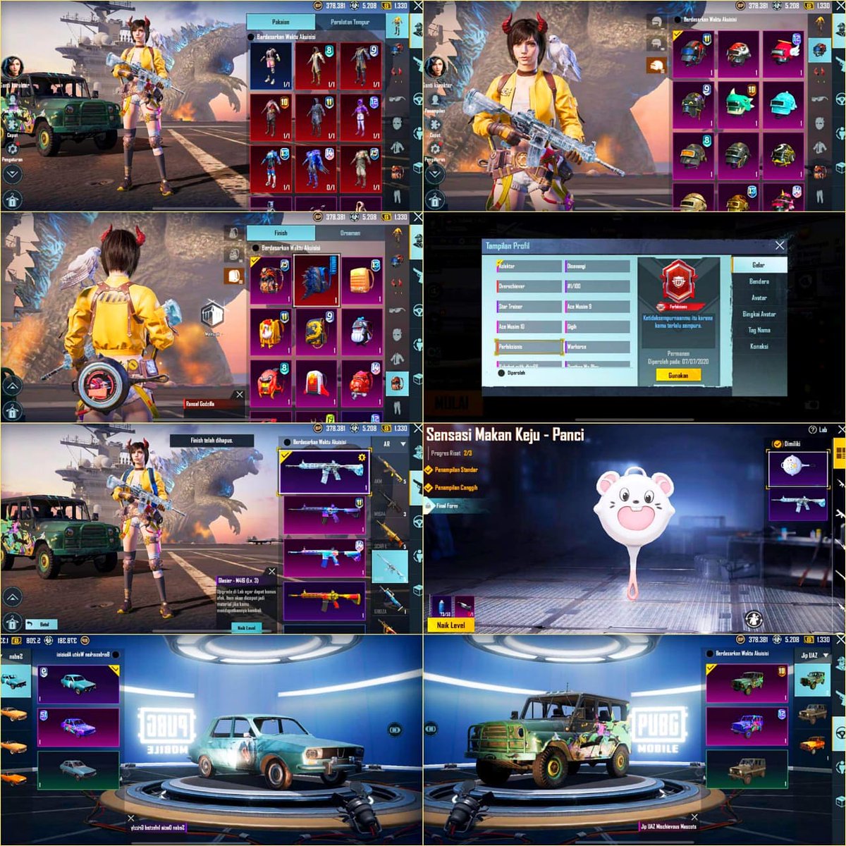 talhat6931's tweet photo. Whtaspp: +923341562108
#SAFEACCOUNT
LVL 71
S89101112131415 MAX
*GLACIER LVL 3*
*PEN KEJU LV 2*
COLLECTOR + PERFEKSIONIST
DACIA UAZ KECE
Bag GODZILA
LOG LINK NEW FRESH
FB DISABLE
2ND EMPTY
Price 18000 pkr
#pubgfunnymoments #pubg #pubgpakistan https://t.co/R0EzLNEXXT