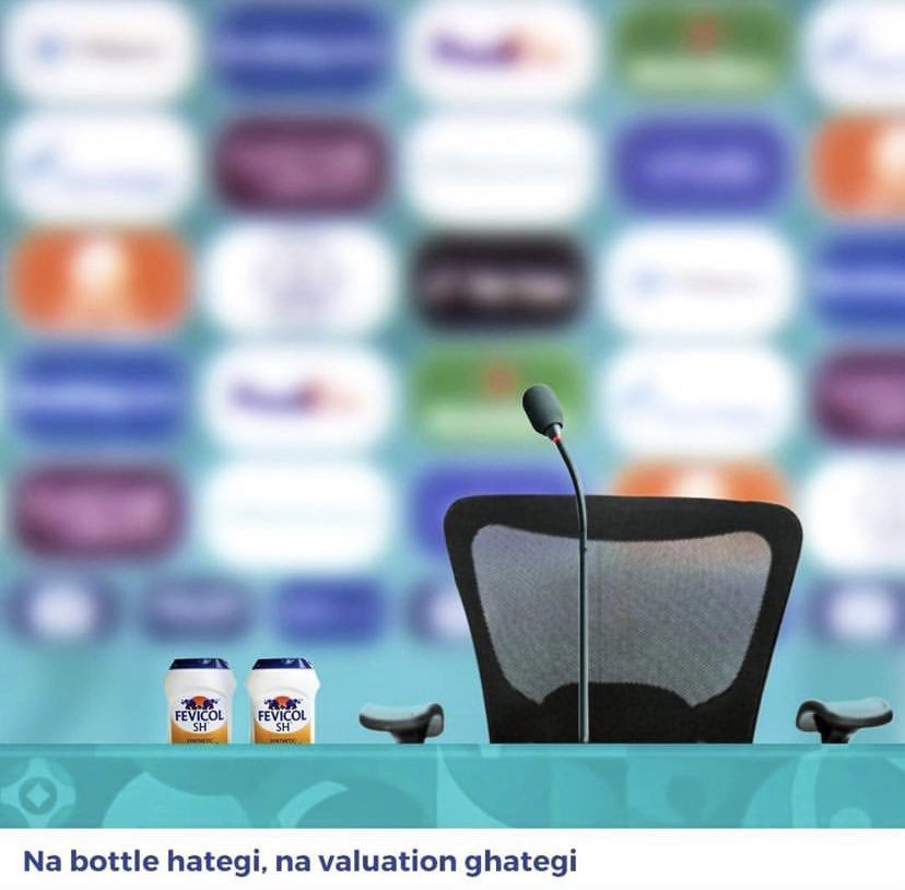 hardeepdugal's tweet image. Now that’s called a Bulls-Eye! 
#Fevicol, #AdWorld, #WhatAnIdea