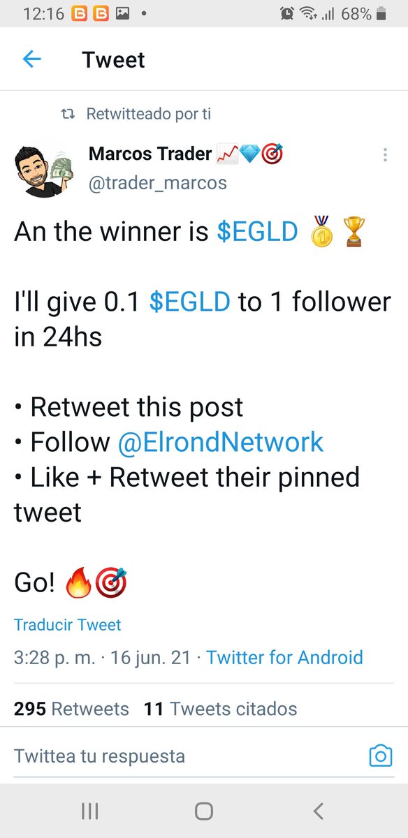 Jarcalmen's tweet photo. @trader_marcos @ElrondNetwork Thanks https://t.co/6vzIUHTt3n