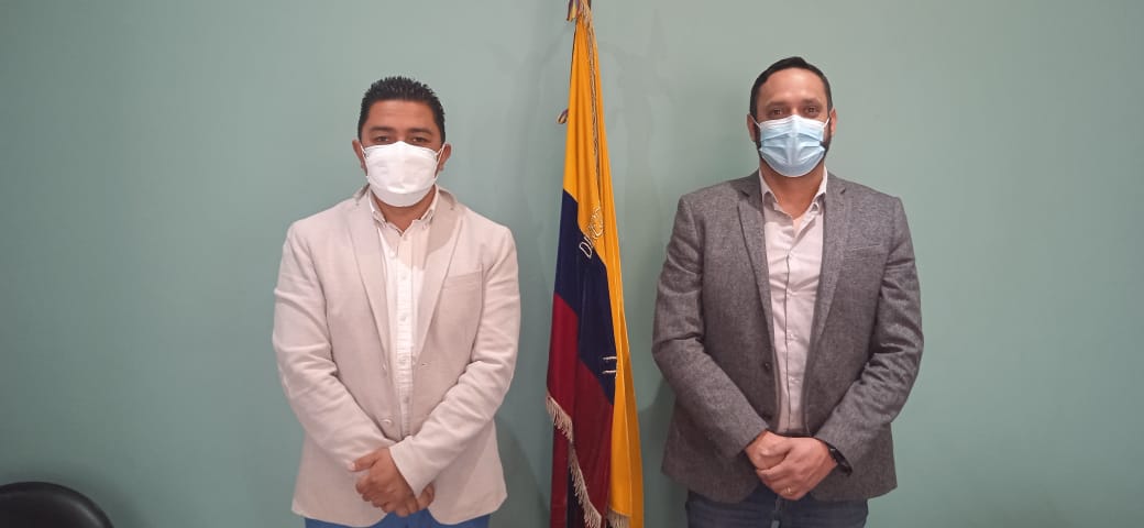 Nuestro Director, <a href="/Diegovidal171/">Diego Vidal Durán</a> se entrevistó hoy con el Jefe Político de Chordeleg, Carlos Orellana, con quien dialogó sobre acciones conjuntas  con la empresa privada, para  la promoción y la reactivación de este cantón. 
#JuntosLoLogramos