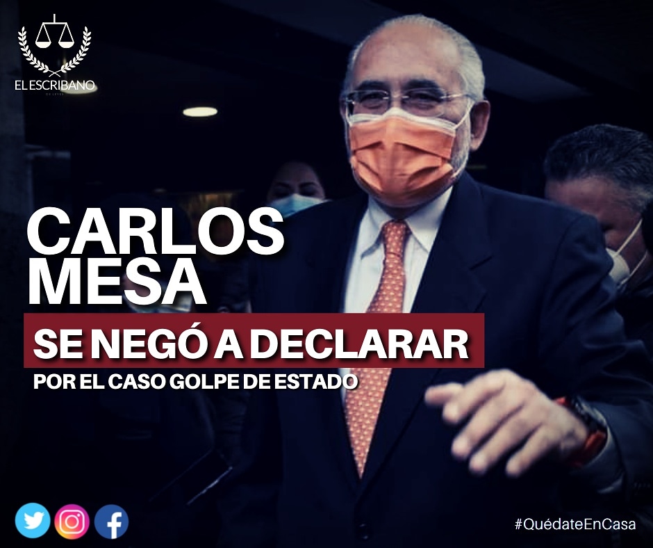 ElEscribano10's tweet photo. #Urgente 🚨
@carlosdmesag abandonó la Fiscalía, e informó que se apegó al derecho de silencio, absteniéndose a brindar declaraciones sobre el caso #GolpeDeEstadoEnBolivia. 
#CarlosMesa #NeverInTheLife #ArturoMurillo #Ladron https://t.co/6Dc7JMDyNo