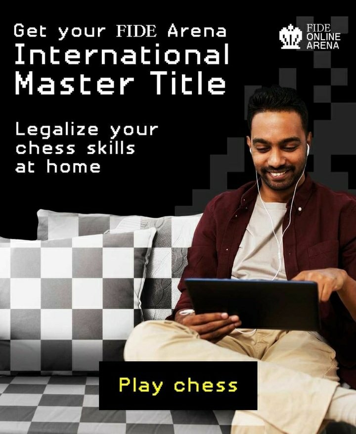 hellokostya's tweet image. Oh no now I'm seeing this on Instagram!!
@FIDE_chess isn't this a bit exploitative of new players who don't understand that this isn't a "real title"? (meaning OTB)
I've already seen players reach 2300/2400 *online* asking when & where they will get their FM/IM title.