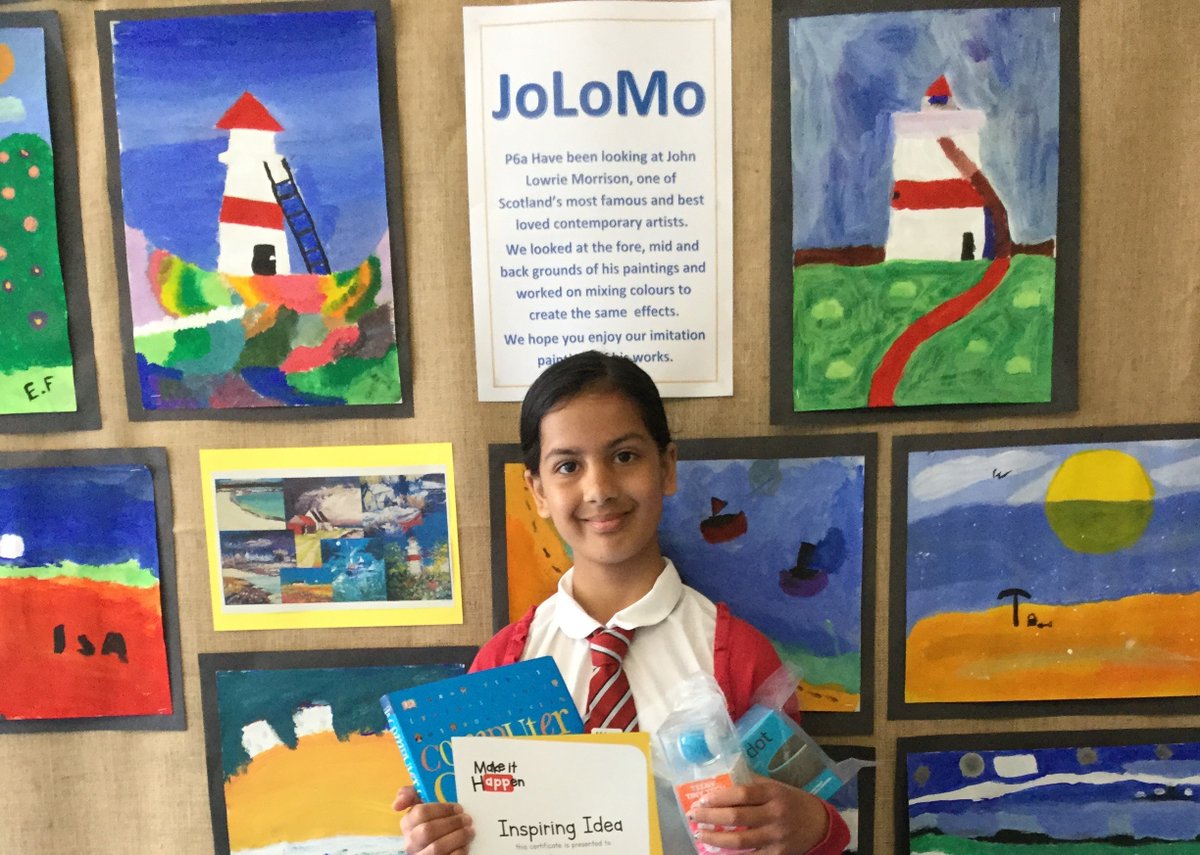 Carolside_PS's tweet image. With much excitement we announce the winning entries for the Make it Happen competition. Here are the winners from P5, P6 and P7. Some very happy children off to try out their new tech at home! 🏆👏😀Thanks to @makeith_app_en   for judging our entries.  #CPSSTEM #ERCSTEM