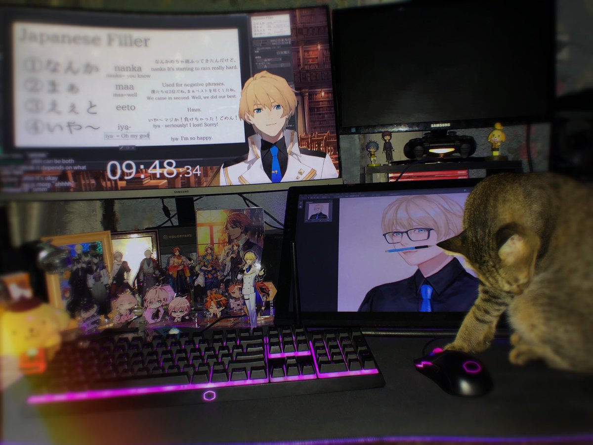 いつもねこと一緒にアーカイブ動画や配信を見ています
#WatchingTemma