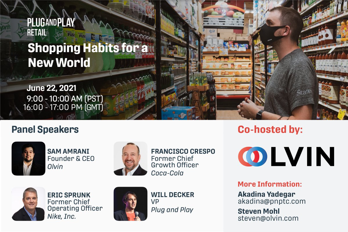 We've partnered with <a href="/PlugandPlayTC/">Plug and Play Tech Center</a> to discuss how #Retail has coped during the pandemic and how #brick-and-mortar can bounce back with #businessintelligence.

Join our industry experts June 22nd and see what they have to say: 

ow.ly/OJrR50FcD1c