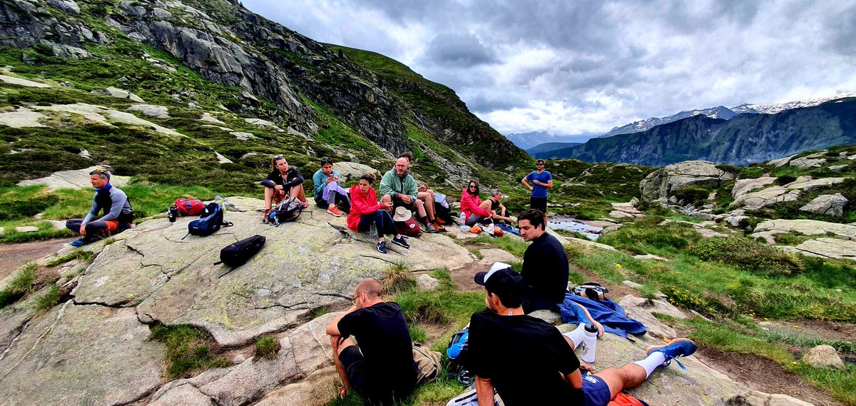 Team day in the Pyrénées, oh man what a hike! And what a storm we took on our heads!! But that's how you build a team right?