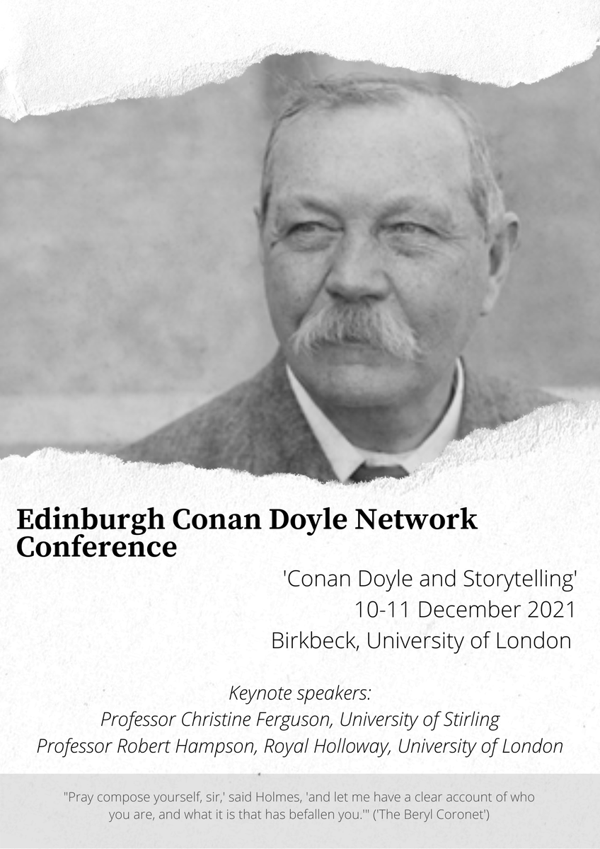 Edinburgh Conan Doyle Project tweet media