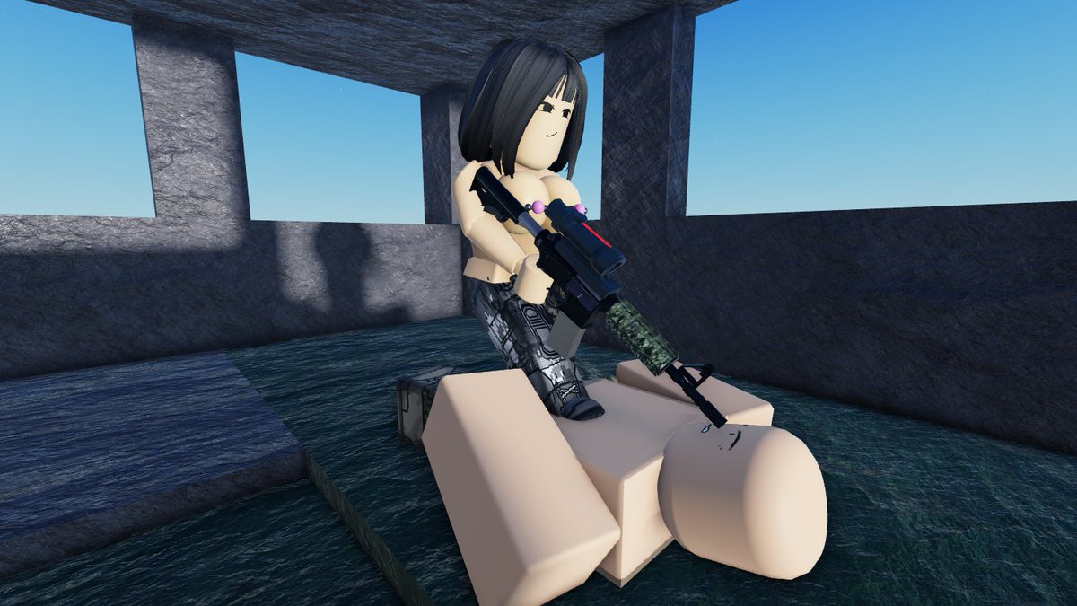 val on X: The gun isnt just for looks.  rr34 r34 robloxporn  robloxnsfw t.cowTdR3SxFXH  X
