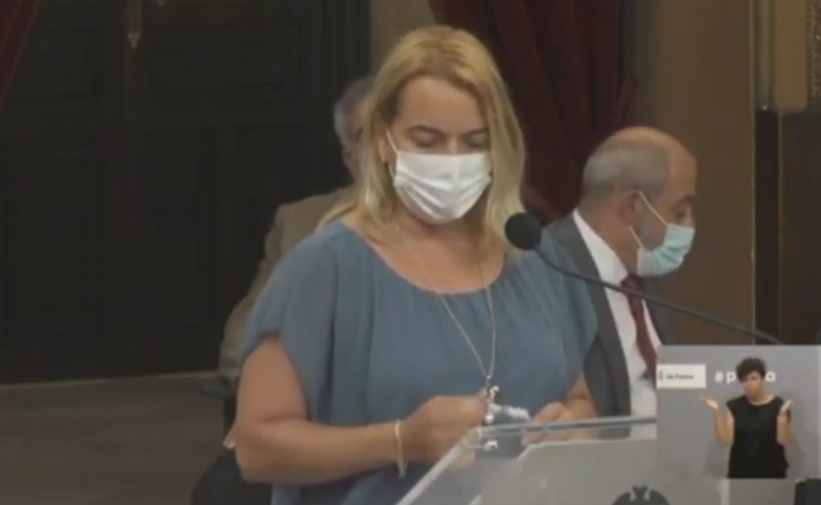 💪Nuestra concejal Mari Paz Pérez ha pedido en el Pleno del Ayuntamiento de Palma la creación de un protocolo para la lucha contra el bullying fuera de los centros educativos.
❌La izquierda ha votado en contra.

👍Puedes verlo en el enlace
fb.watch/6b8zBx9wDy/