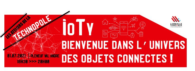 FrenchTechSBBay's tweet photo. 📢 SAVE-THE-DATE 🌟 Atelier de la Technopole "IoTY : bienvenue dans l'univers des objets connectés !" - 01 juillet, 18h30-20h, présentiel 🌞🍸 - https://t.co/kgU4au2yF0 https://t.co/J3mVaZuWrn