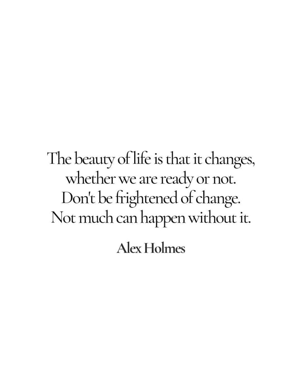 A4HNorthants's tweet photo. One of our #10Keys to happier living is 'Resilience - Find ways to bounce back'. Change, whether welcome or not, enables us to build our resilience and ability to adapt.
Repost from @byalexholmes
#EmbraceChange #Growth #Personaldevelopment #HappierLiving #GetHappier https://t.co/5QSWGvsBsC