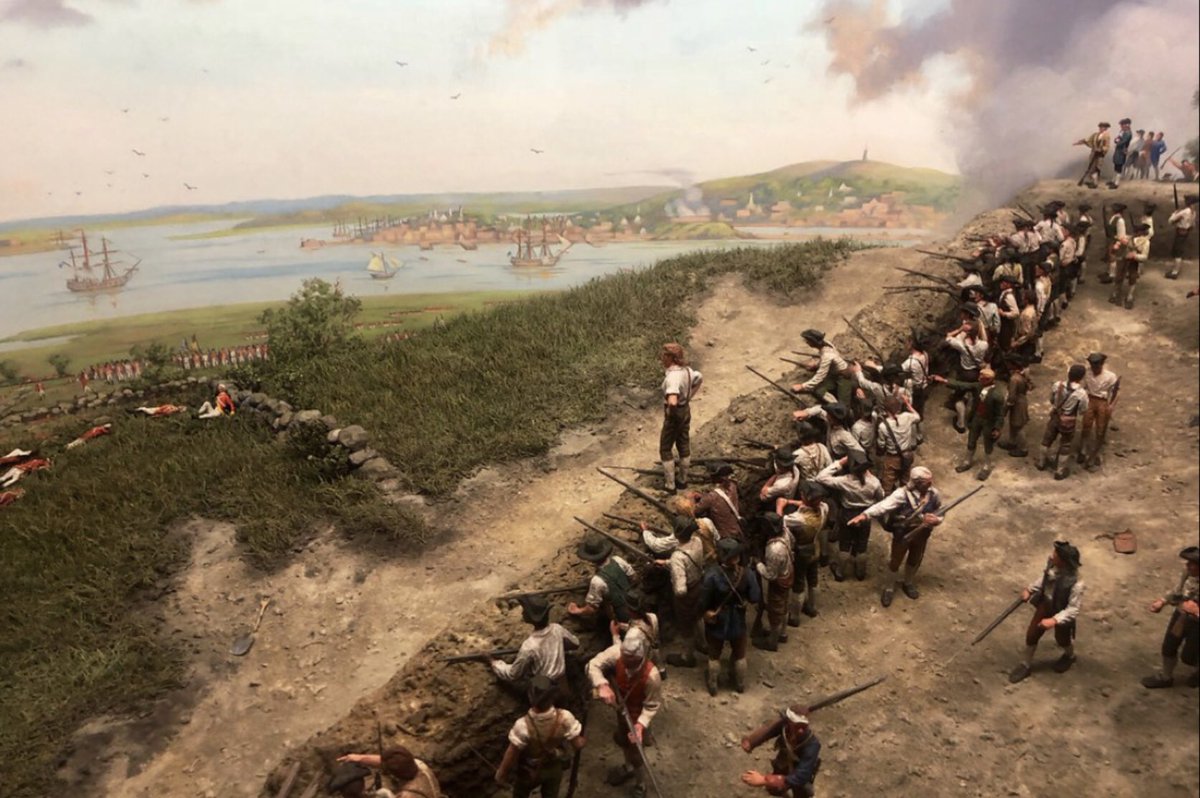 CHMpodcast's tweet photo. The Battle of Bunker Hill. July 17, 1775 perhaps the most significant event to occur in the first half of the Revolutionary War! #CHMPodcast #elyucateco #podbelly #MilitaryHistory
https://t.co/68Nzklzw3e https://t.co/f9W8HU3Bs5