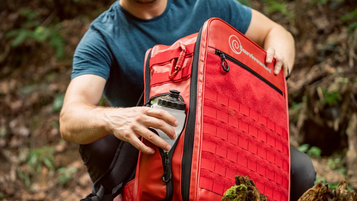 surviveware's tweet image. Surviveware's 72 Hour Survival Backpack has several pockets and partitions making it possible to pack everything you need to bug out confidently.

#backpacklife #gocamping #wildernesssurvival #wildernessskills #hikinggoals #hikeadventures #wildernesslife #wildernessliving