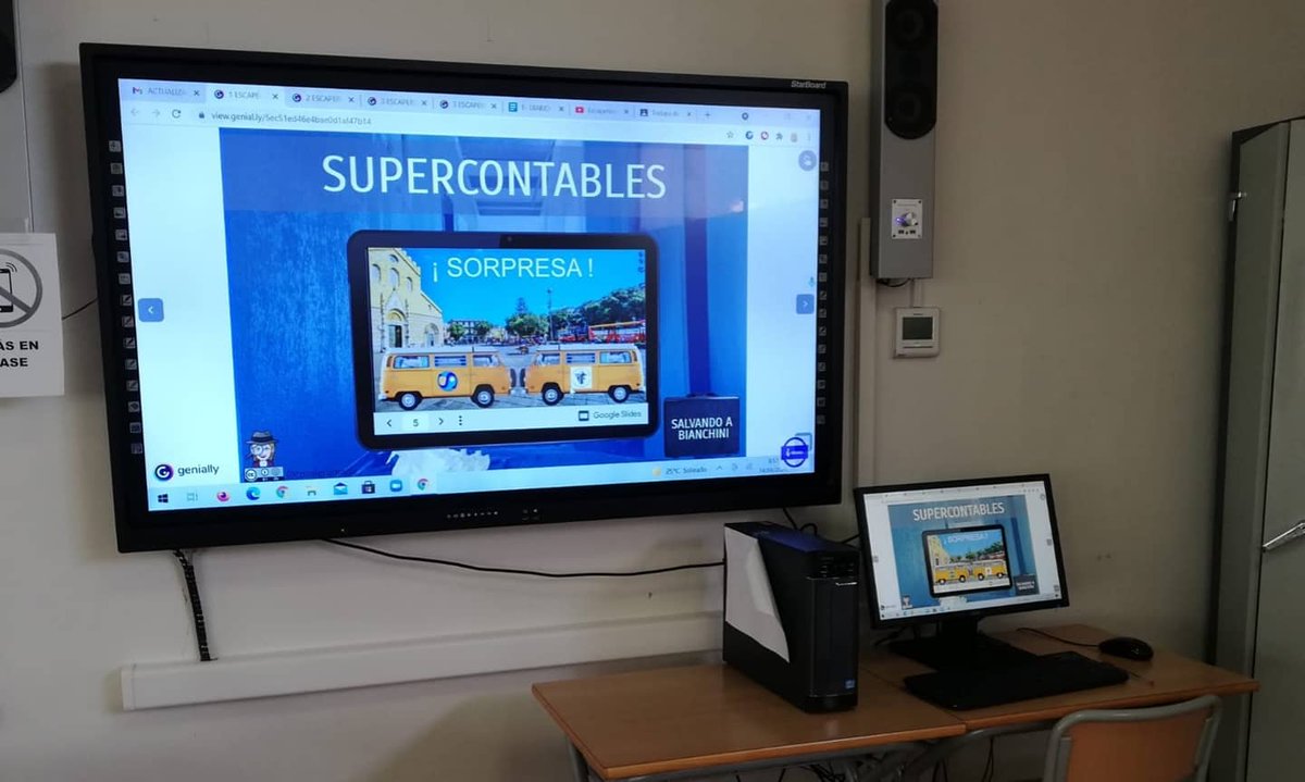 Fund_Flors's tweet photo. En Gestión Administrativa, hacer un escape room para acabar Técnica Contable mola. Pero hacerlo compitiendo online con los alumnos del centro Ntra. Señora de la Asunción de Benaguasil ha sido especial.
Gracias @coralgramada por compartir. https://t.co/3UgbRpPISu