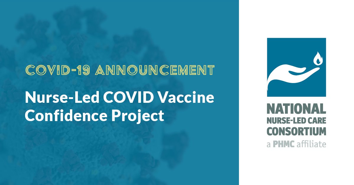 NurseLedCare's tweet photo. We are proud to announce the launch and ongoing efforts of its Vaccine Confidence Advisory Committee (VCAC), a key component of our @CDCgov COVID Vaccine Confidence Project.

Click here for more information: https://t.co/qxJAYeA8Jx https://t.co/ygcEuQ3KBI