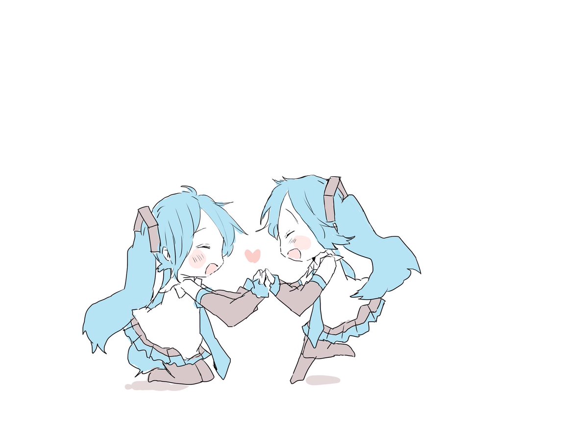 初音ミク 「マスターと一緒に、いく 」|sakiのイラスト