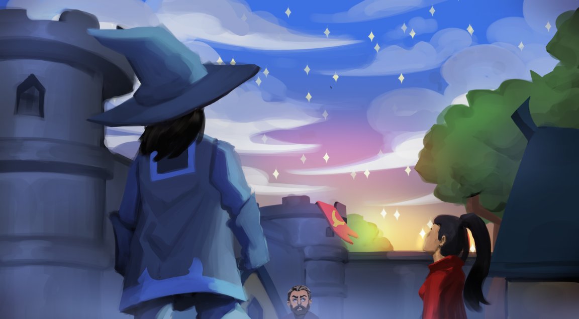 The holy shields are shields that protect the villages from enemies in #MagesDefense. No evil could enter in the shields. At least it was what we thought...The shields are our protection! The Mages are our hope.
#screenshotsaturday #indiegame #gamedev #fantasy #art #indiedev