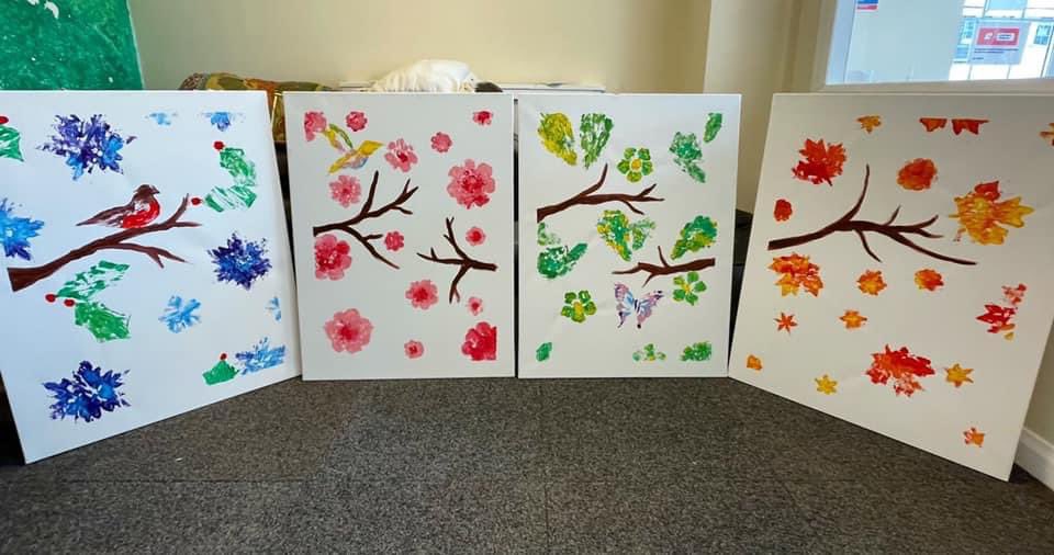 creativemojoMD's tweet photo. Celebrating #LearningDisabilityAwarenessWeek as this years theme is #art &amp; #creativity! 

Take a look at some of todays pieces - ALL made by people with learning disabilities. How amazing 🤩
.
.
.
.
.
.
.
#tiverton #taunton #middevon #arttherapy https://t.co/gXSWg5c5hD