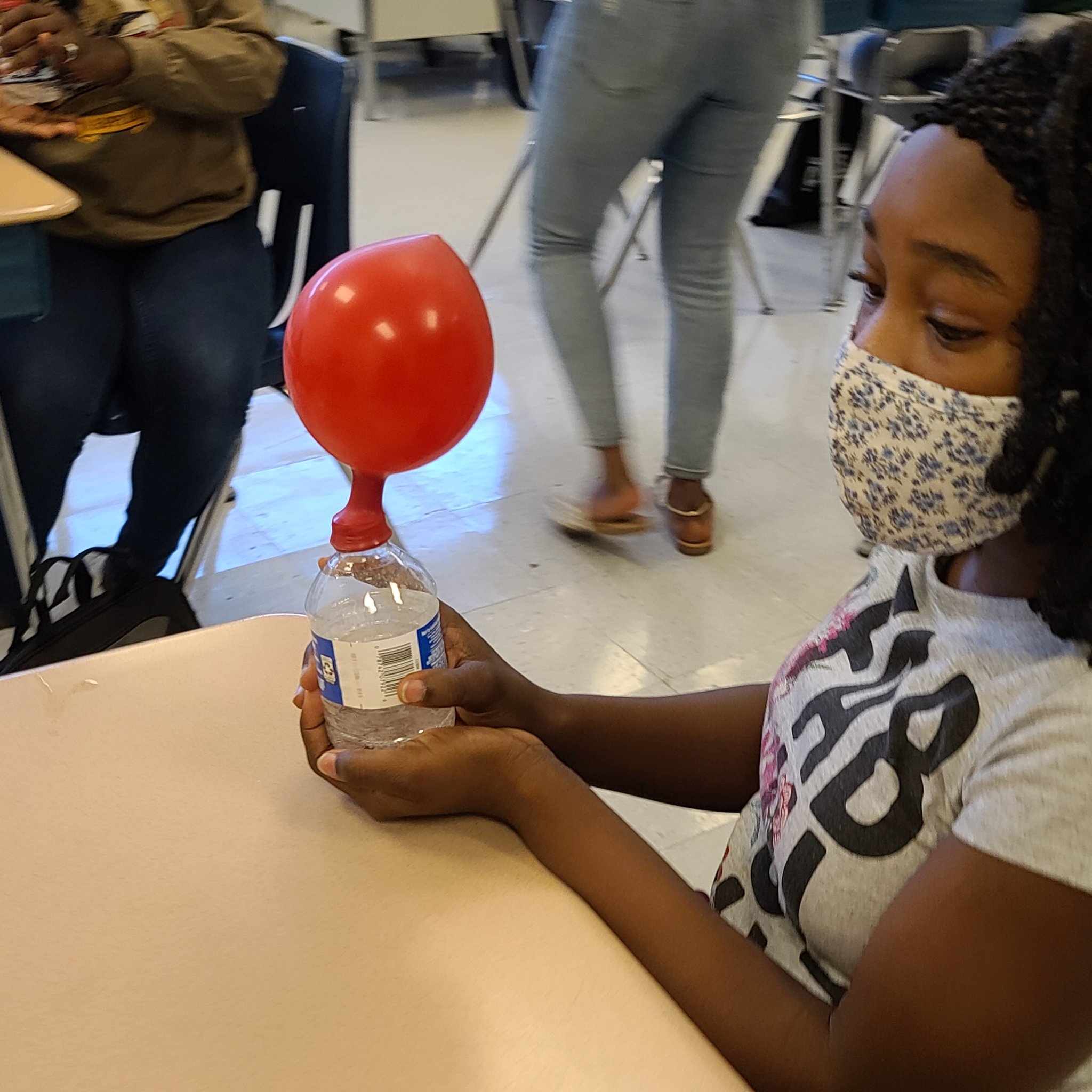 Memorial Middle School on Twitter "Chemical reaction lab with our STEM