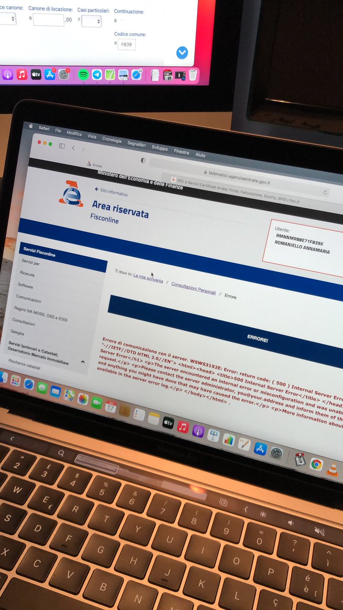 AlessioR101's tweet image. VERGOGNA! #Fisconline #AgenziaDelleEntrate @EntrateGov