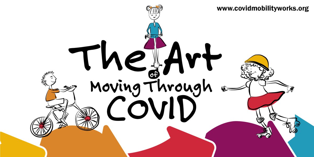 Calling all Artists: How have you experienced moving about your city since COVID-19? COVID Mobility Works is looking for artists of all ages and experience levels to convey their #mobility experience through artwork to be featured in an online exhibition: covidmobilityworks.org/submitartwork