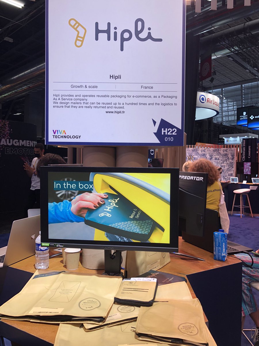 ElisabethMenant's tweet photo. Great day ! Thanks to all the startups that have participated to our Floor Tours @VivaTech #ZEI #Sightcall #Hipli #Lavitre #Artronika … All passionate and exiting 🥰 for @Echangeur https://t.co/dv5CJp3i94