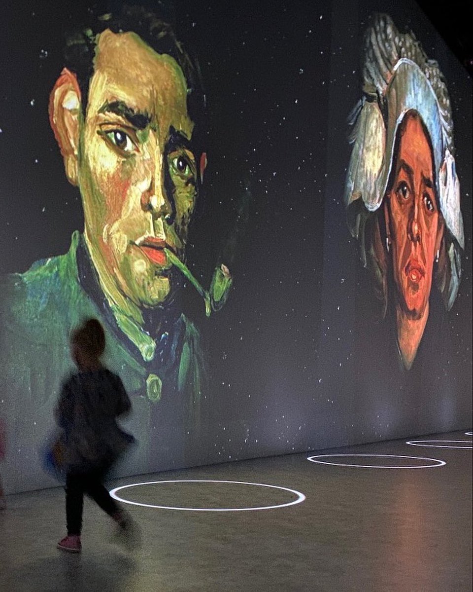 LauraPrepon's tweet photo. Field trip with the kiddo to see some immersive art…

“There is peace even in the storm.” - Vincent van Gogh https://t.co/MhcF9oVVOD