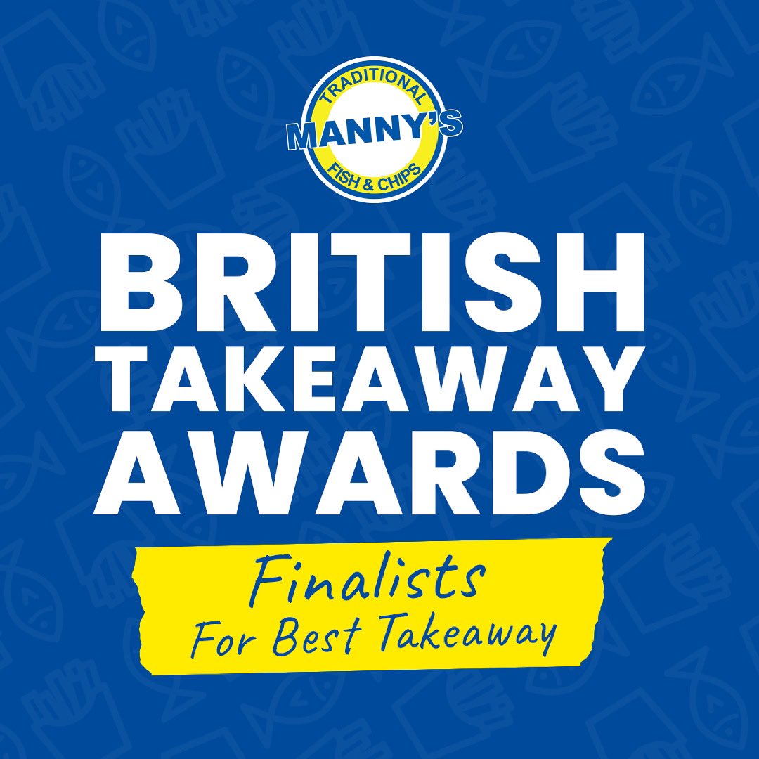 🏆 It’s an honour to be recognised as quality chippy not just in Belfast, but the whole of the UK 

🙏🏼 Thank you for every vote, we promise to continue to not only set the standards, but raise the standards for takeaways in Belfast 

Thanks for having our back, Laura and Jane 💙