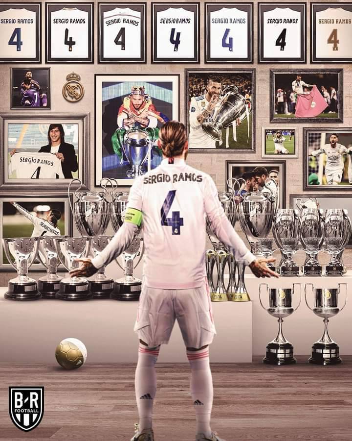 16 Seasons
671 Appearances
101 Fucking Goals
5 Laligas
4 Champions League Trophies
4 FIFA Club WCs
3 Uefa Super Cups
2 Copa Del Rey

The decorated career of one of the best CB has come to an end at Real Madrid.
It was one hell of a ride for SERGIO RAMOS GARCIA https://t.co/0GgpDJqdO3